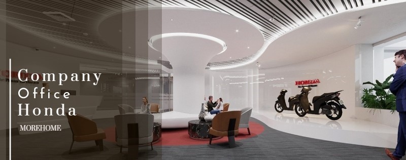  Thiết kế văn phòng hiện đại đẹp, cao cấp công ty Honda